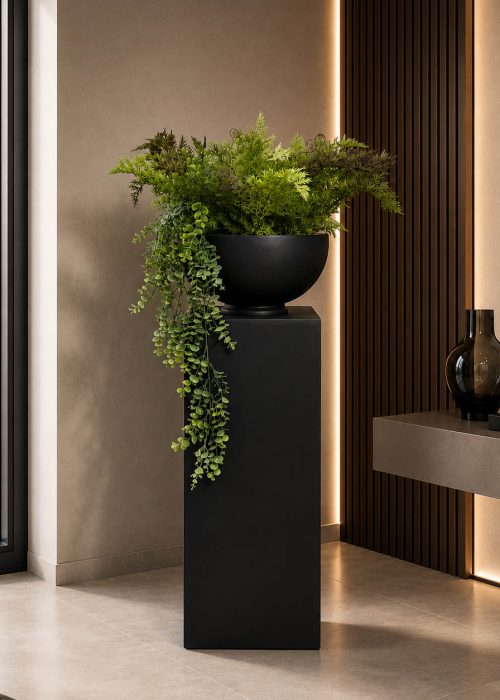 Midnight Greenery Luxe Planter (PL1066)