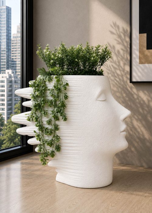Aura Face Art Planter (PL1076)