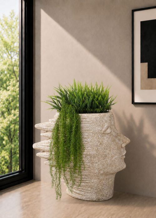 Aura Face Art Planter (PL1152)