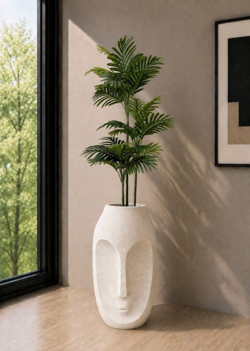 Face Planter (PL1163) With Palm PLant